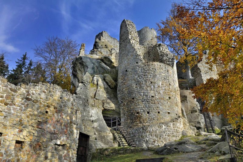 Frýdštejn kasteel in Tsjechië