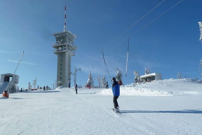 Klínovec-Boží Dar skiën