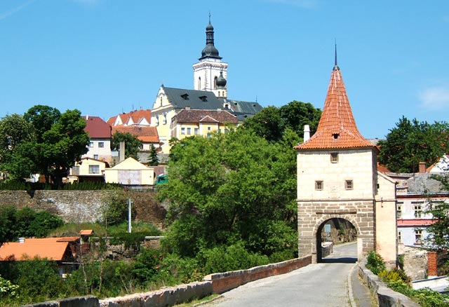 Oude brug in Stříbro