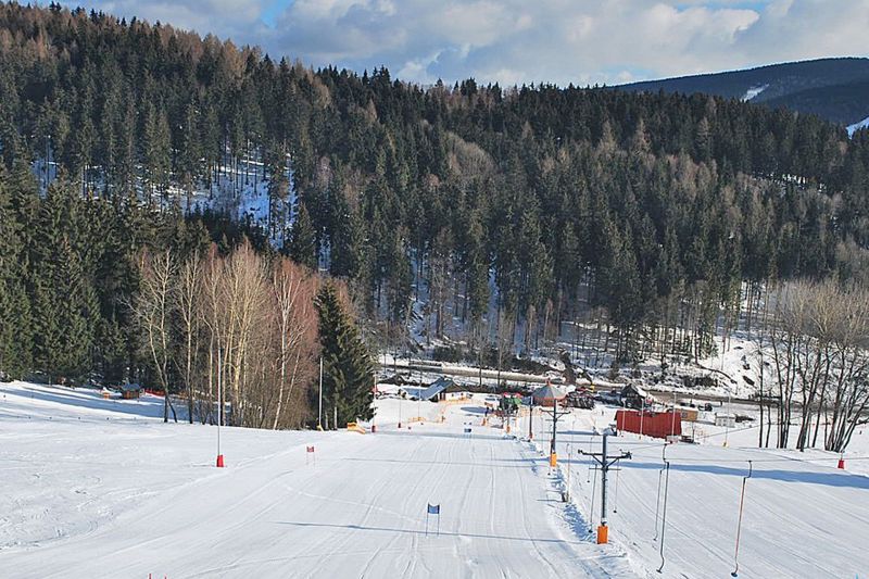 Skiën in skigebied Svoboda nad Upou