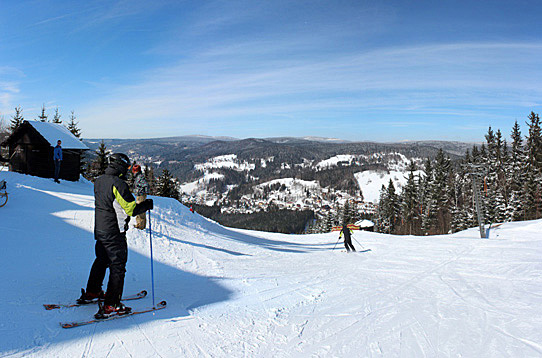 Skiën in Tanvaldský Špičák 