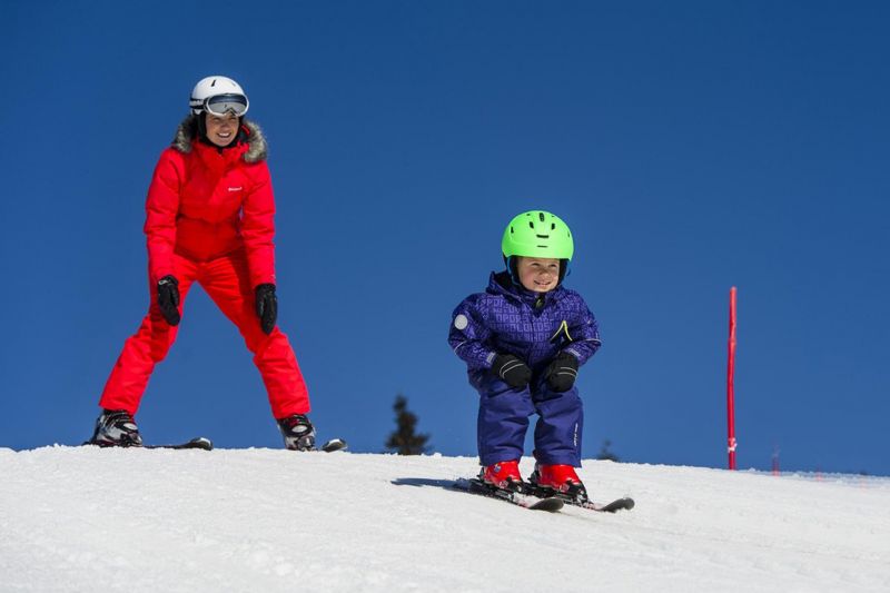Skiles in skigebied Velka Upa