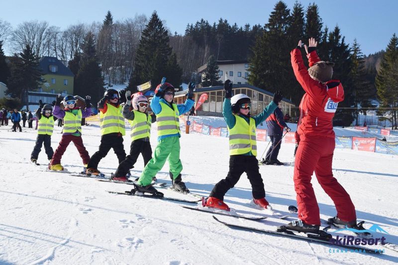 Skilessen tijdens de kerstvakantie in Tsjechië 