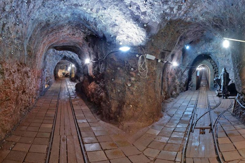 Stachelberg, ondergrondse gangen