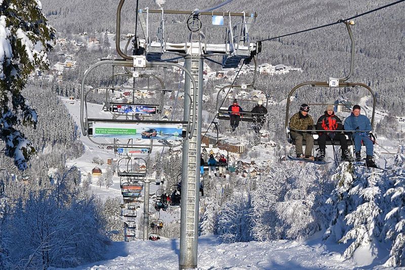 skigebied Harrachov skilift