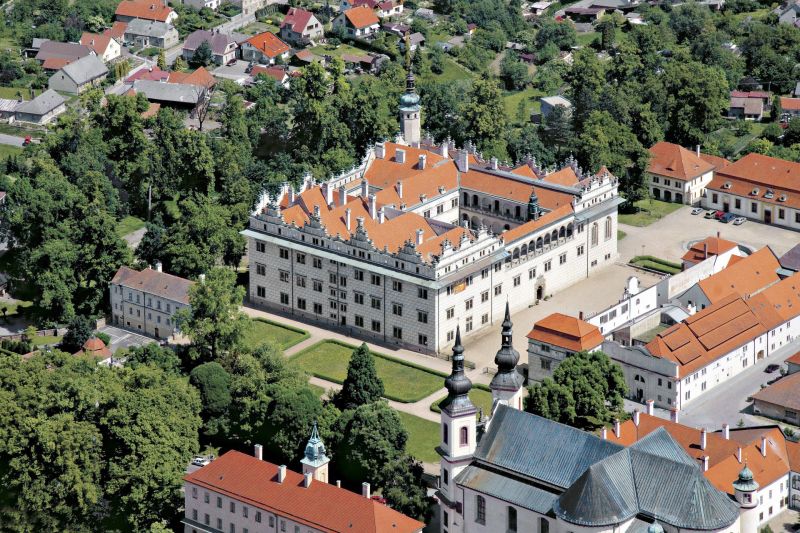 Renaissance kasteel Litomyšl, werelderfgoed Unesco