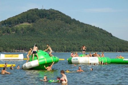 Waterpret in Máchovo Jezero
