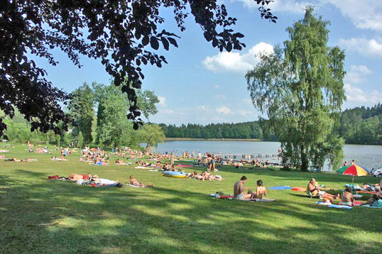 Jevany, lekker zwemmeertje ten oosten van Praag