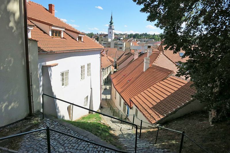 Joodse wijk in Třebíč werelderfgoed Unesco