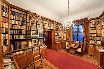 Český Šternberk bibliotheek